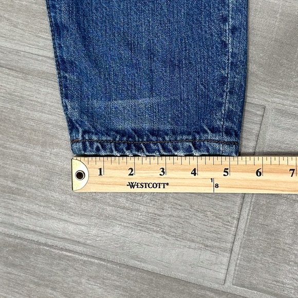 Madewell Rigid High-Rise Skinny The Perfect Vintage Denim Blue Jeans Size 26P - Picture 14 of 15